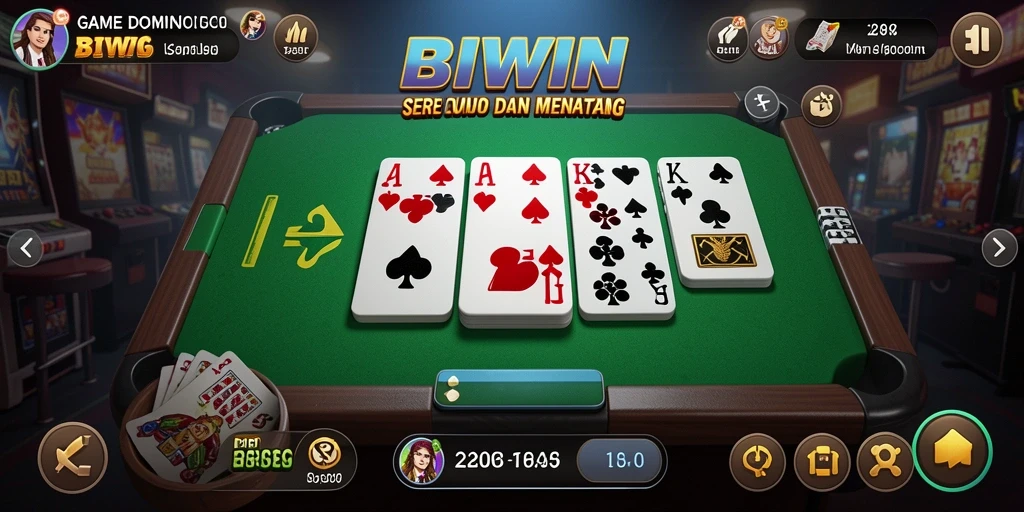 Tampilan gameplay seru dan menantang dari BIWIN.