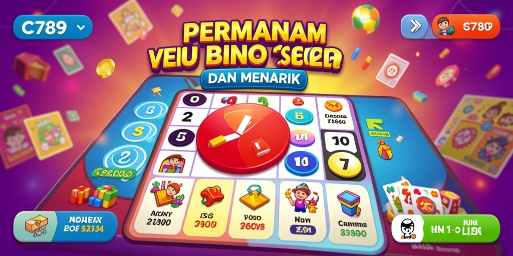 Tampilan seru gameplay Bingo di C789 dengan grafis menarik.