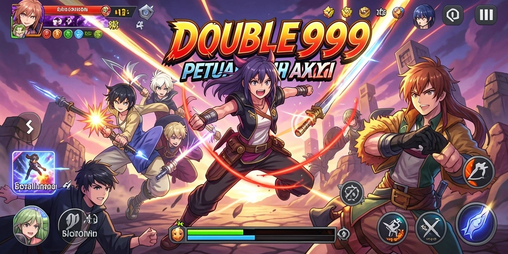 Tampilan luar biasa dari gameplay seru di DOUBLE999.