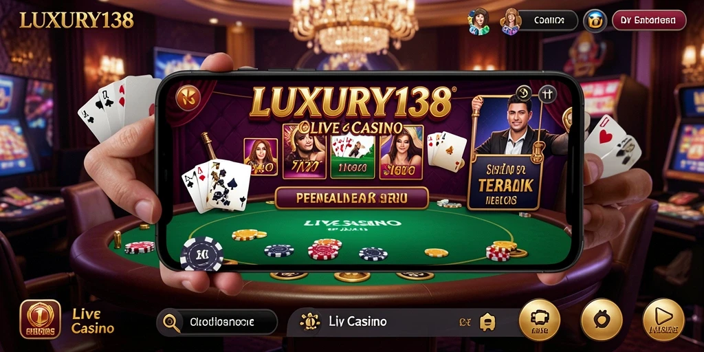 Gameplay mendebarkan di LUXURY138 dengan dealer langsung.