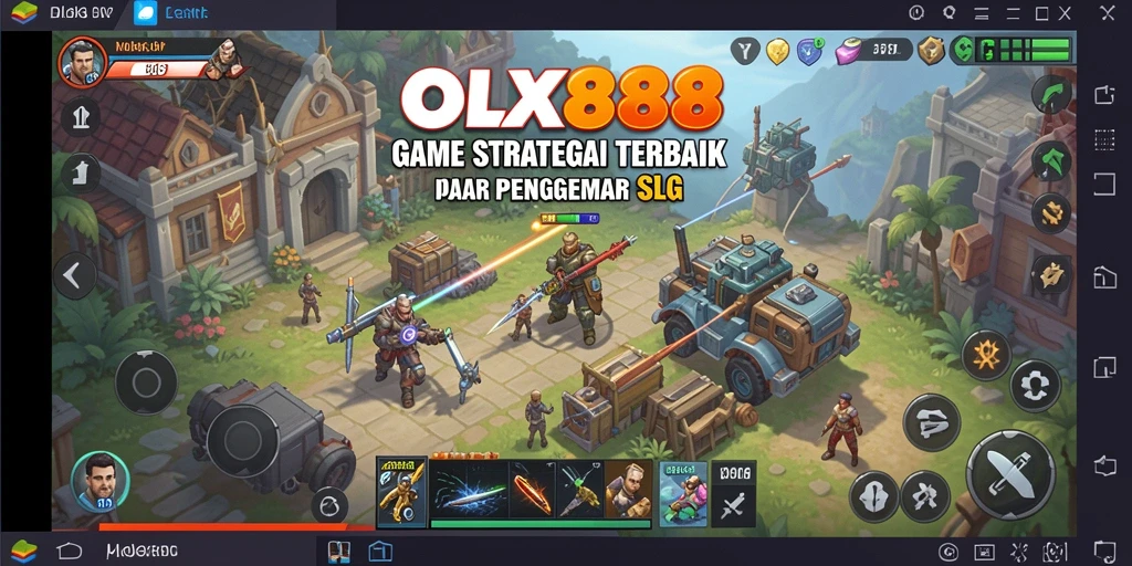 Tampilan gameplay seru dan menarik dari OLX888.